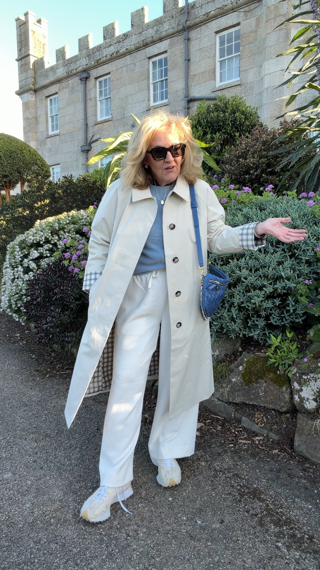 Wearing my Aritzia pants again! Size med regular and I had them hemmed. 

Cashmere sweater medium 
Quince peasant blouse size medium 
These pants look great with heels sneakers it flats. Perfect for travel.

#LTKootd #LTKOver40 #LTKTravel