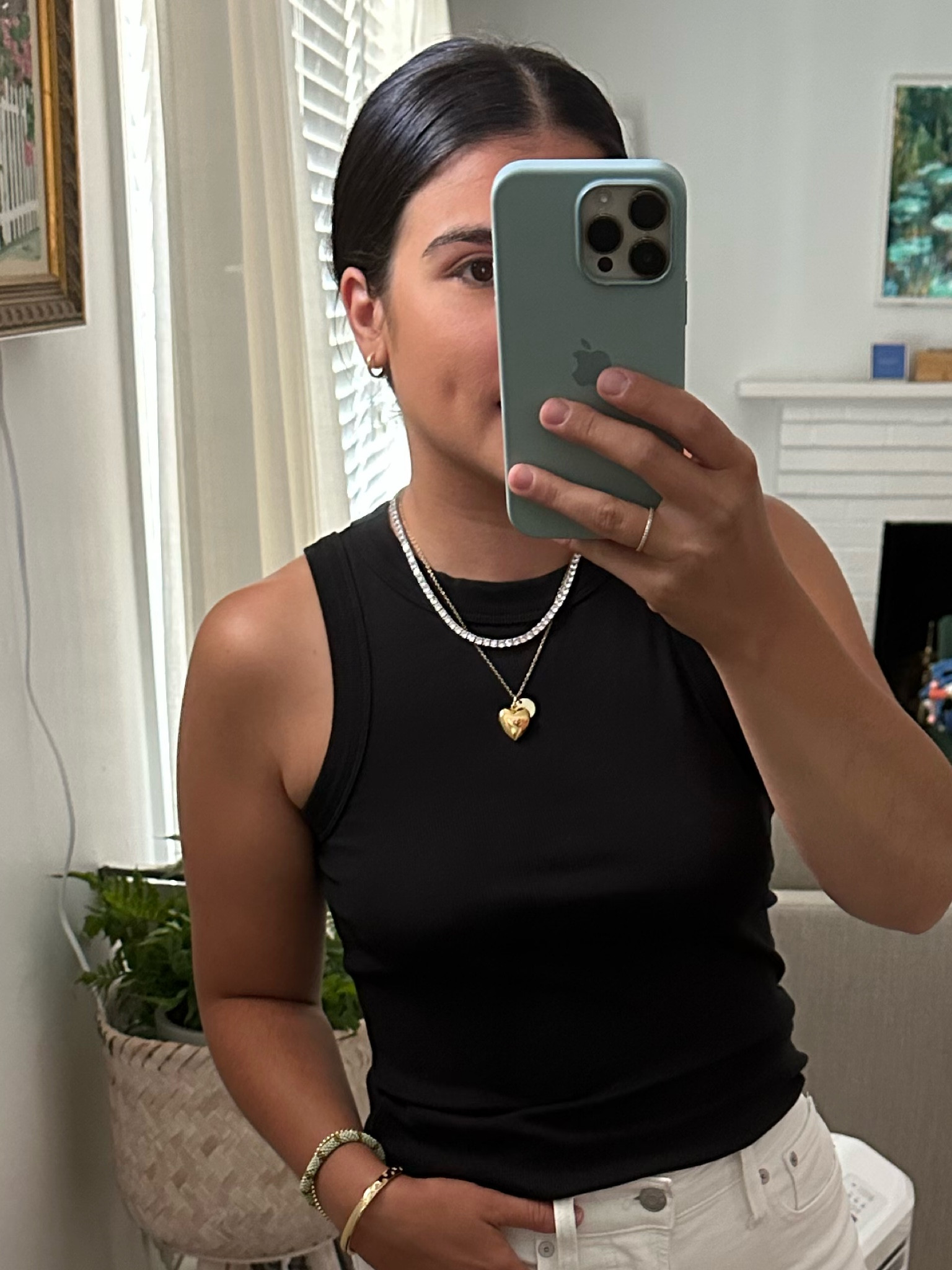 Necklace stack from Friday night. 

#LTKunder100 #LTKstyletip #LTKunder50