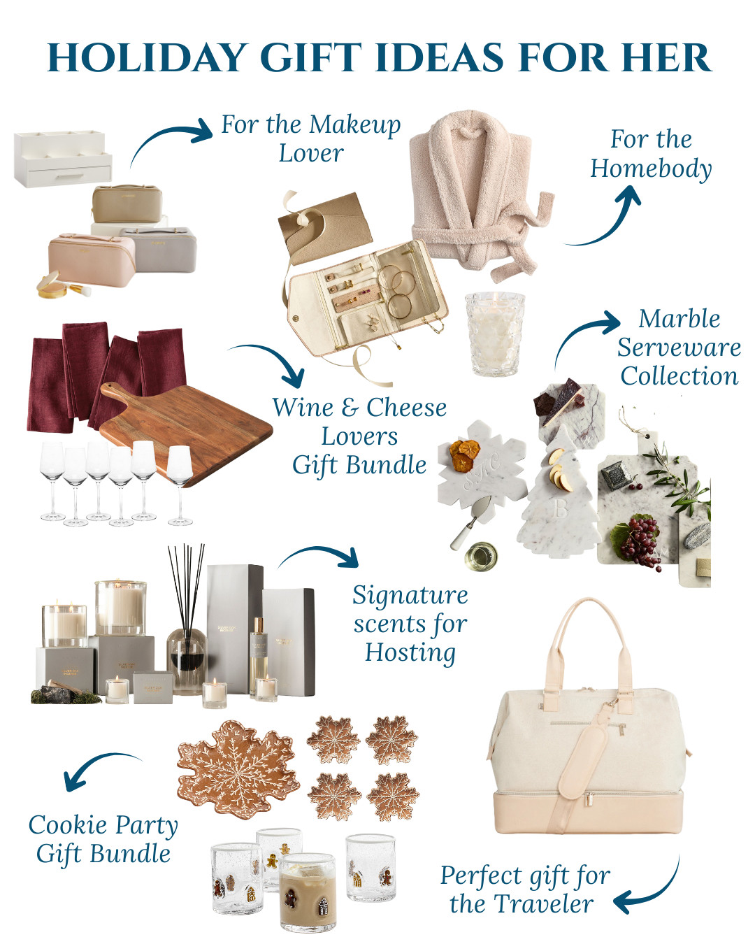 Your go-to guide for Holiday Gifts for Her. Find bestselling beauty, fashion, home décor, and luxe stocking stuffers that make perfect Christmas gifts for any woman on your list. 

 

#LTKOver40 #LTKHoliday #LTKGiftGuide