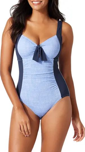 Island Cays Colorblock One-Piece Swimsuit | Nordstrom