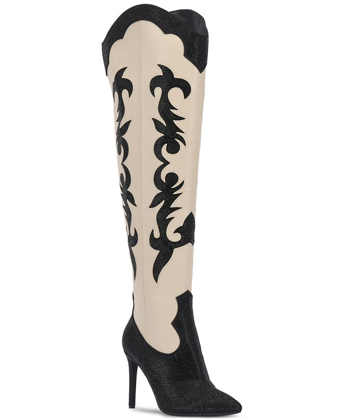 I.N.C. International Concepts Women's Iresa Cowboy Boots, Created for Macy's - Macy's | Macy's