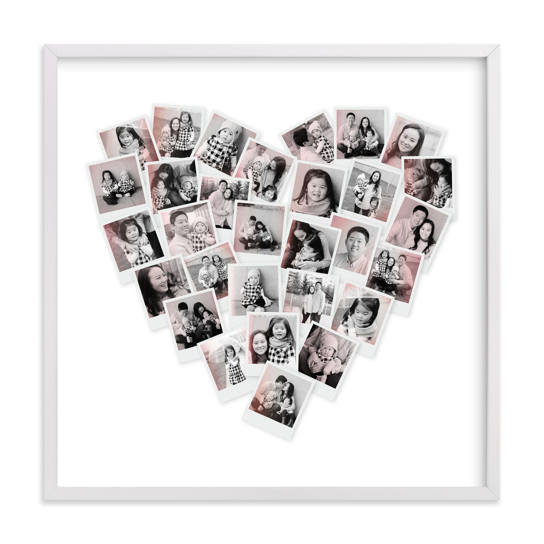 "Filter Heart Snapshot Mix® Photo Art" - Custom Photo Art Print by Minted. | Minted