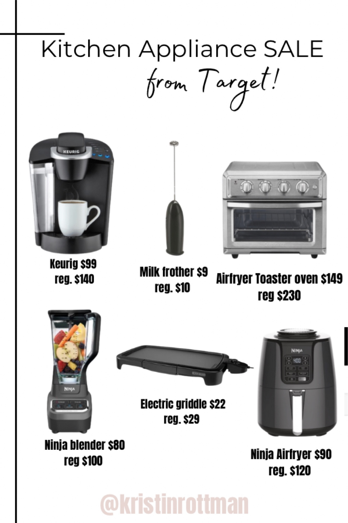 Kitchen Appliance Black Friday SALE from Target! 

#LTKSeasonal #LTKHoliday #LTKCyberweek