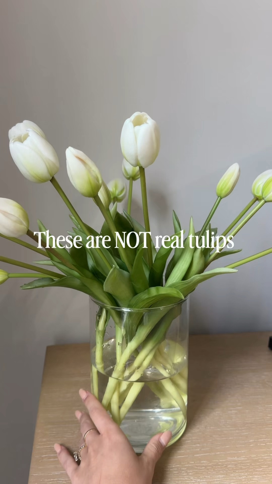 Everyone thinks these tulips are real 🌷
They’re not 👀

Just add water 💧
No watering. No maintenance. No mess.
And they stay perfect all year.

Spring decor, home finds, spring florals, cozy home 

#LTKHome #LTKU #LTKSaleAlert