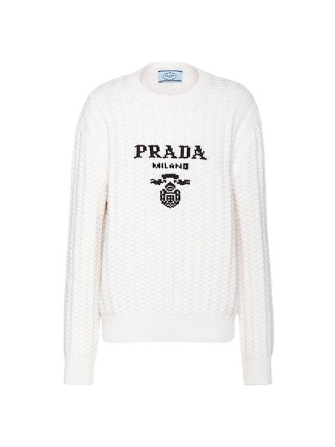 Prada Cashmere Crew-Neck Sweater | Saks Fifth Avenue
