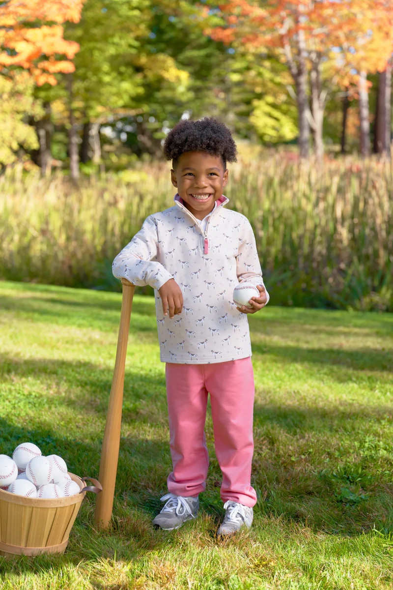 Gates Sweeney Sweatpants - Buckhead Blue with Palmetto Pearl Stork | The Beaufort Bonnet Company