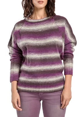 Miss Halladay Women's Stripe Sweater | Belk