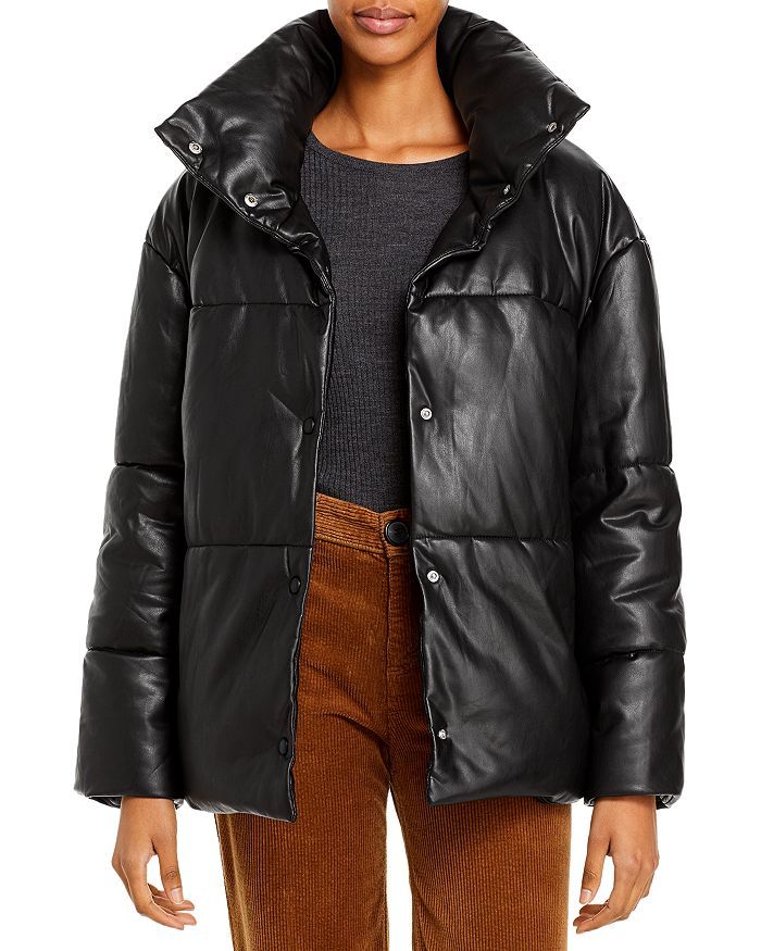 BAGATELLE.NYC
            
    
                
                    Oversize Faux Leather Puffer... | Bloomingdale's (US)