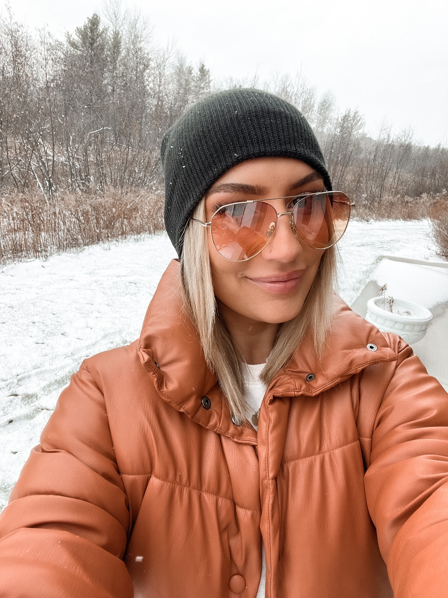 Who said winter can’t be fashionable? Style a leather puffer with some DIFF sunglasses and a beanie to look your best this winter season. 

#LTKstyletip #LTKSeasonal #LTKunder100