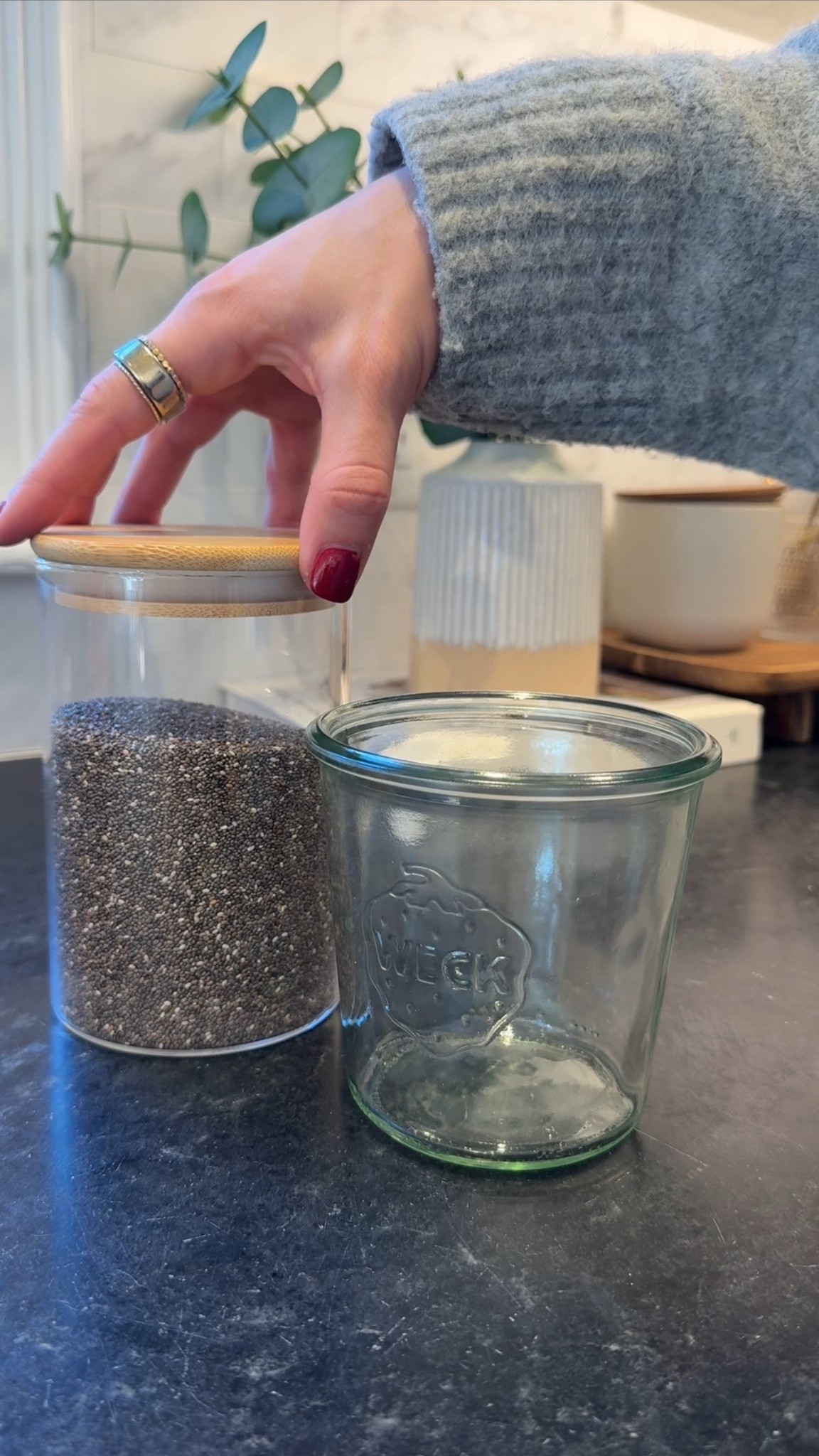 food storage glasses!