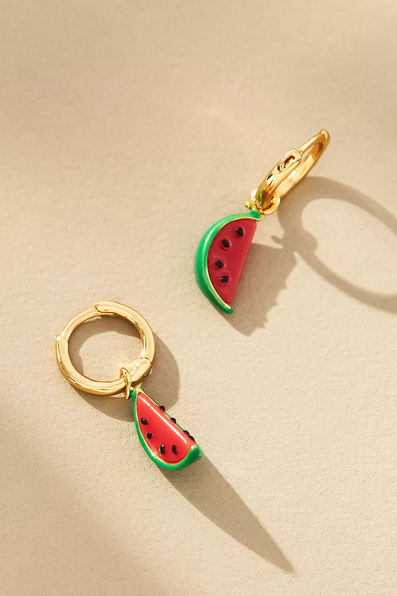 Fruit Charm Huggie Earrings | Anthropologie (UK)