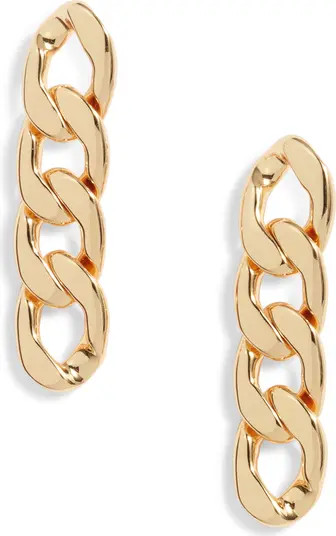 FRASIER STERLING Small Talk Chain Link Drop Earrings | Nordstrom | Nordstrom
