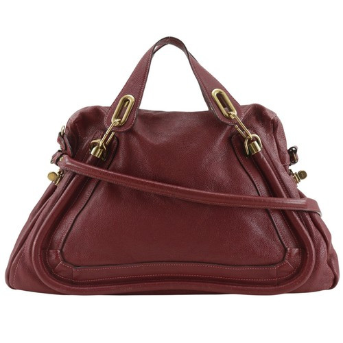 Authenticity GuaranteeChloe Paraty Handbag 2WAYShoulder Red Calfskin Women | eBay AU
