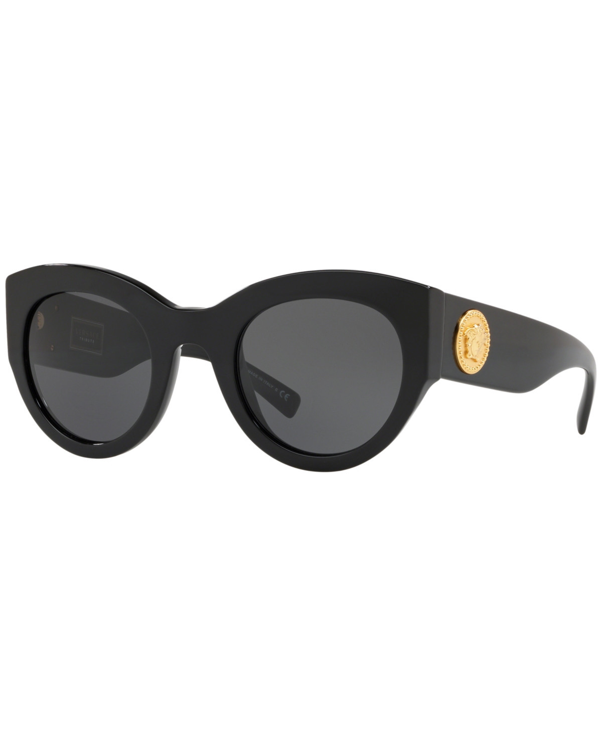 Versace Women's Sunglasses, VE4353 - BLACK/GREY | Macy's