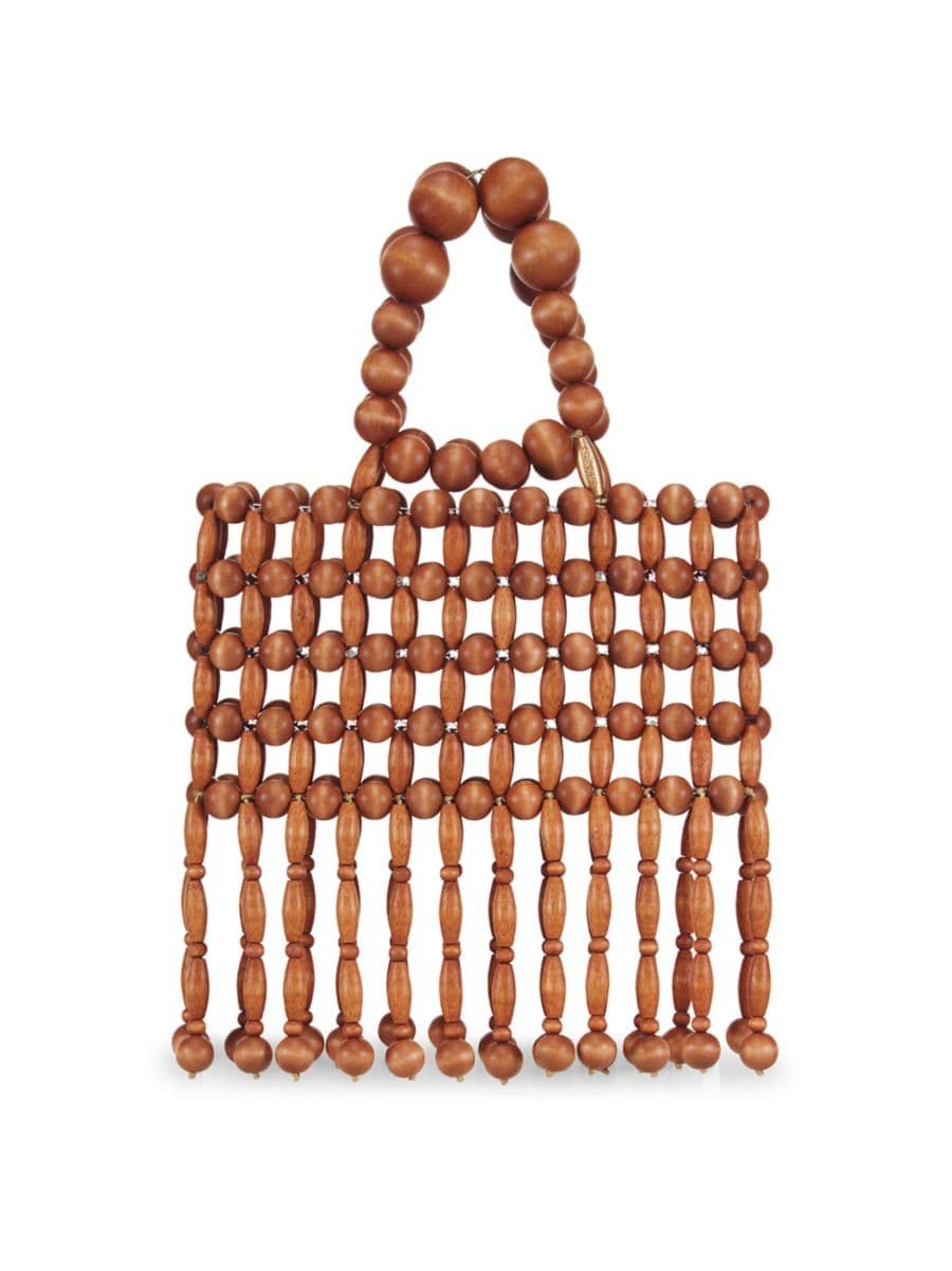Shop By CategoryTop Handles & SatchelsCult GaiaClara Wooden Top Handle Bag$238 | Saks Fifth Avenue