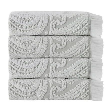 Enchante Home - Laina Bath Towels - 4 Piece Bath Towels long staple Turkish towel - Quick Dry Soft A | Walmart (US)
