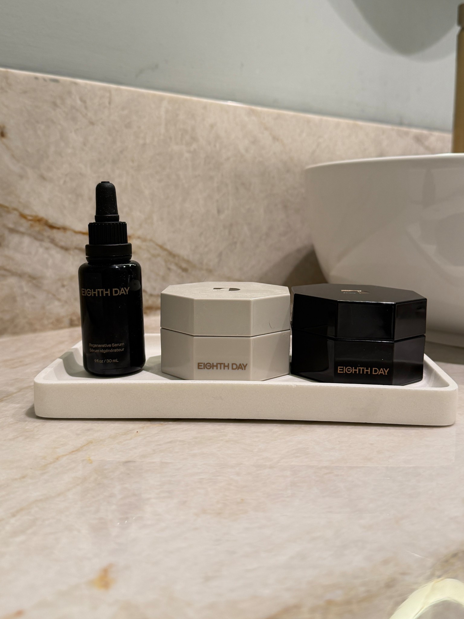 Eighth Day Skin is my secret for plumper, hydrated skin. The ultra-rich intensive day cream is so good for keeping my face hydrated throughout winter even while using their night cream which has RetinalXR. It’s also powered by peptide rich plasma to stimulate the innate ability of skin cells to repair, renew and regenerate. Winter skincare, skincare over 40, anti-aging skincare. 

#LTKselfcare #LTKmorningroutine #LTKOver40