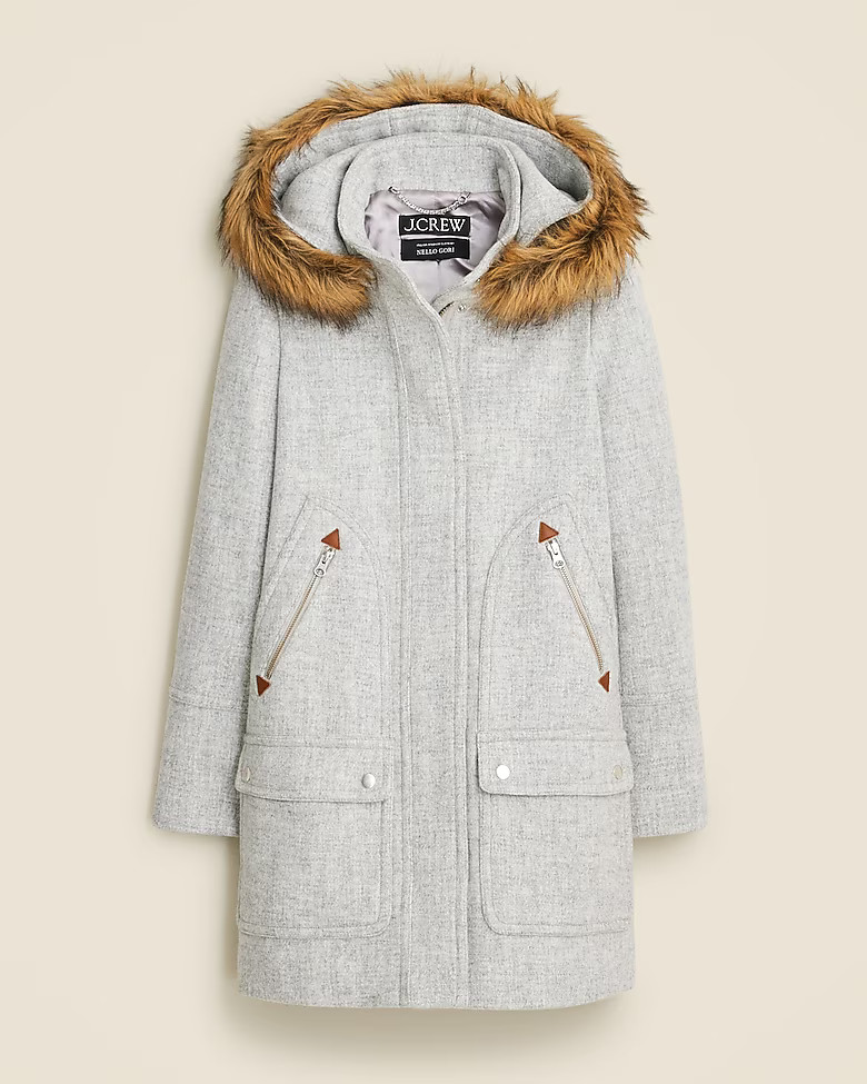 Pre-order New chateau parka in Italian stadium-cloth | J. Crew US