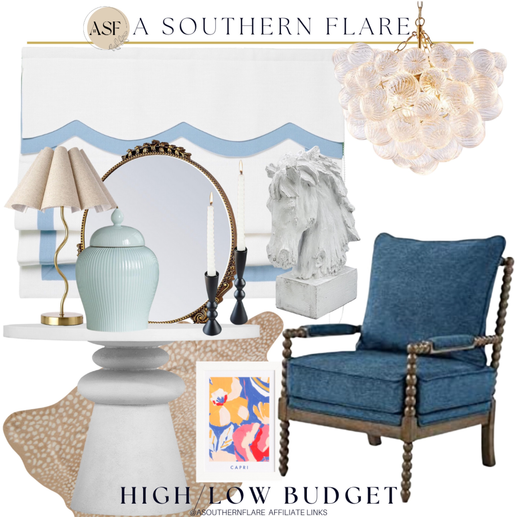 High low budget home decor 

High & low budget home decor, green home decor, living room, lighting, grand millennial, interior design, ballard designs, blue home decor, mirror, animal print, rug, lamp, look for less

#LTKHome