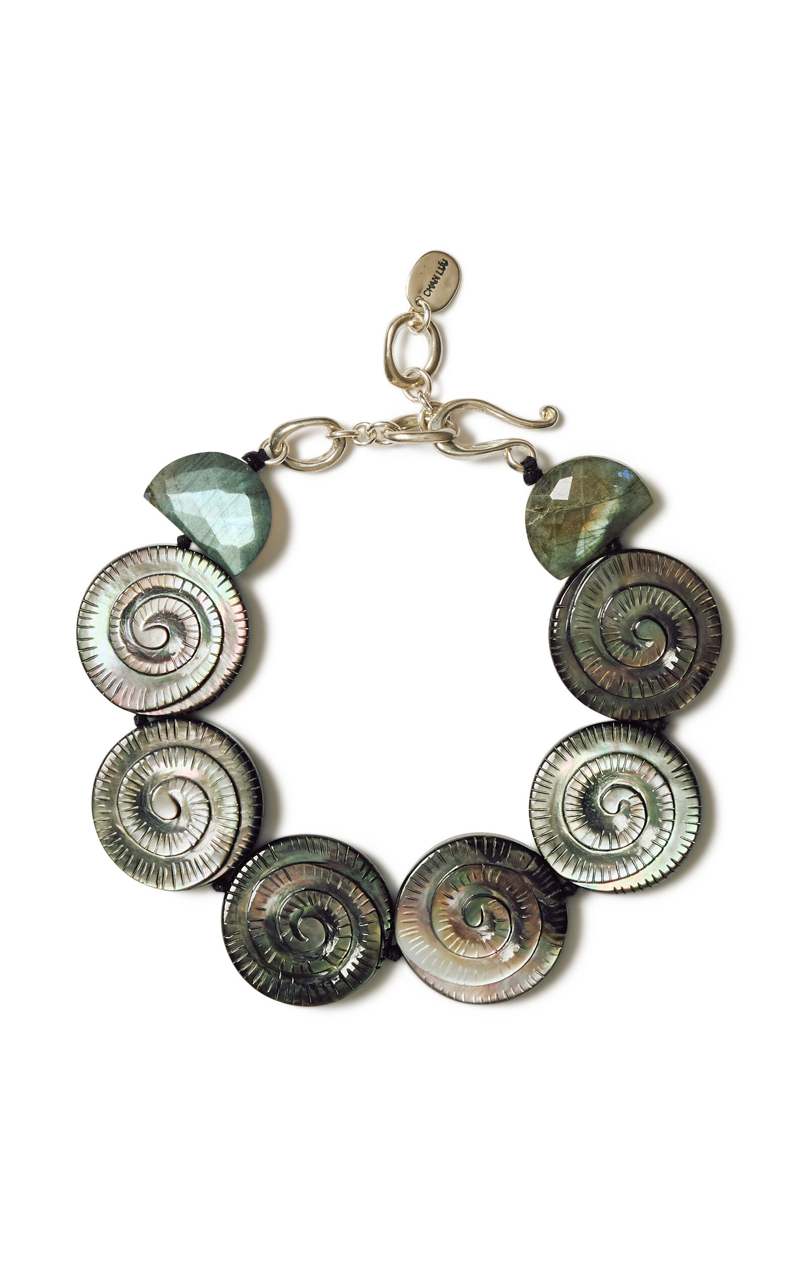Nautilus Sterling Silver Mother Of Pearl Bracelet | Moda Operandi (Global)
