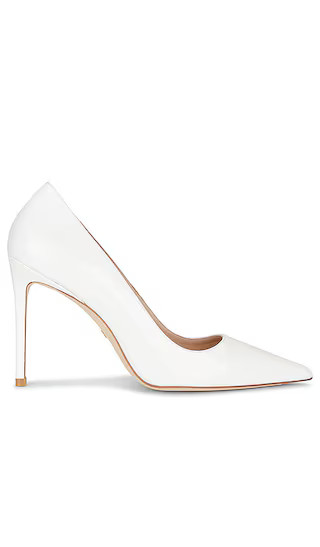 Stuart 100 Pump in White | Revolve Clothing (Global)