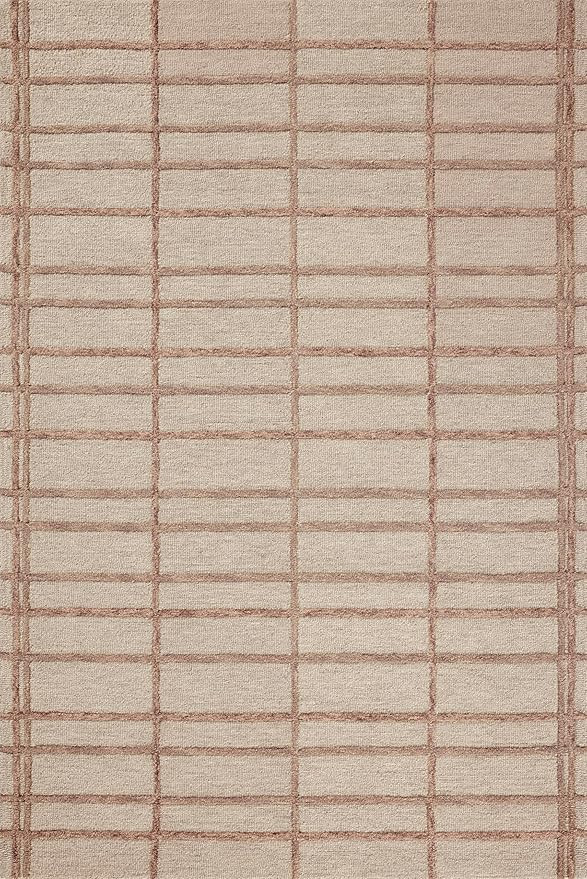 Loloi Chris Loves Julia x Bradley Collection, Rose & Blush, 7'-9" x 9'-9" Area Rug – Classic St... | Amazon (US)