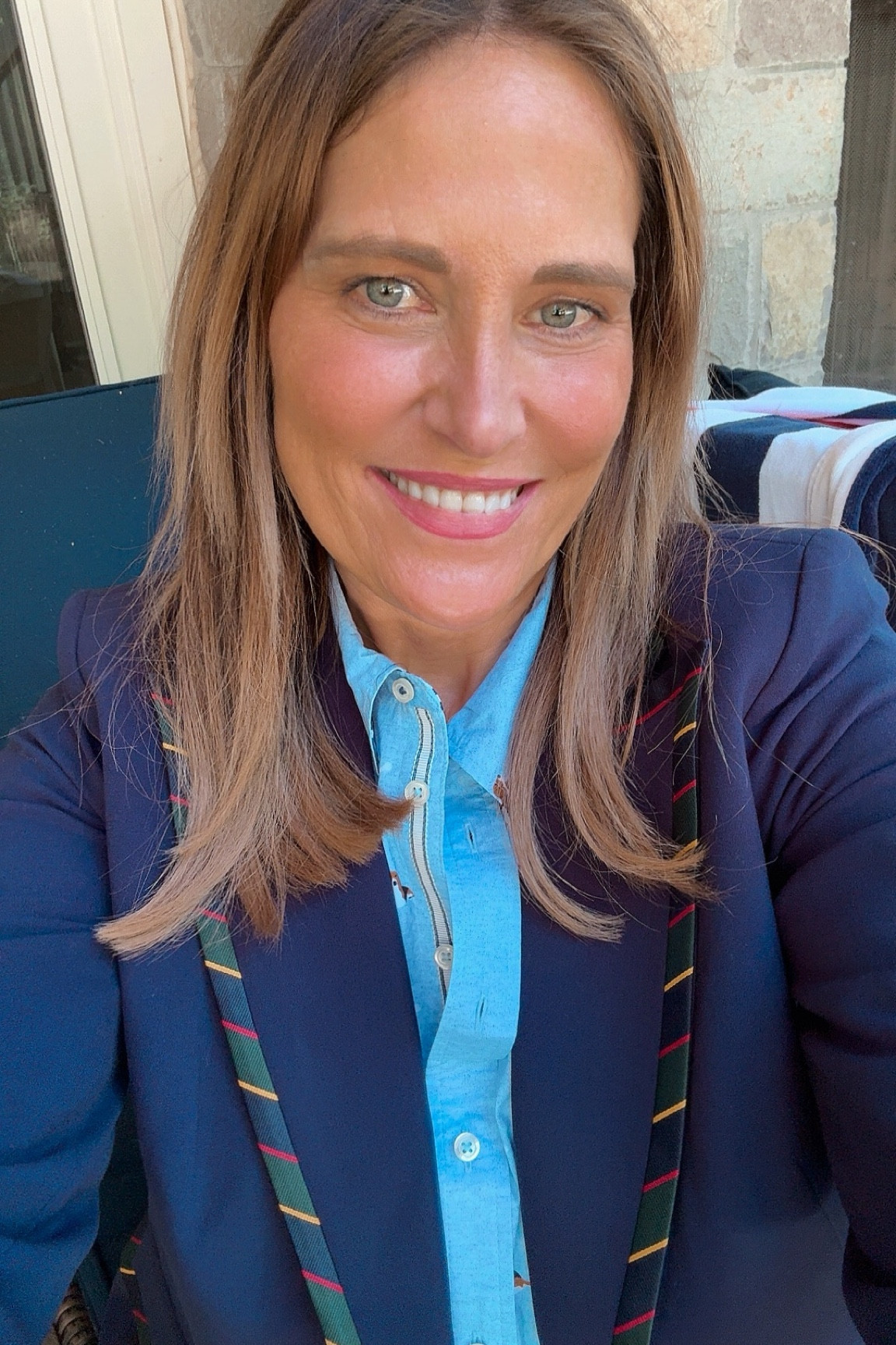 I am in LOVE with this blazer!  BOGO 50% off too!!  It has a little stretch, beautiful silk ribboning details!  I have worn it 4x already this week and want to wear it everyday!!  The beagle shirt is my new best friend too!  Tegan and I had a beagle growing up named PUTTER and this reminds us of her! 

#LTKFallSale #LTKStyleTip #LTKOver40