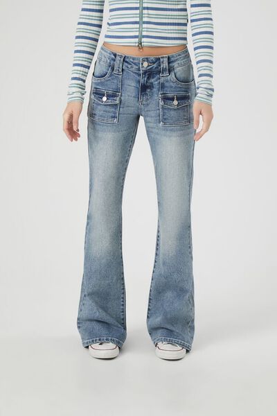 High-Rise Flare Jeans | Forever 21
