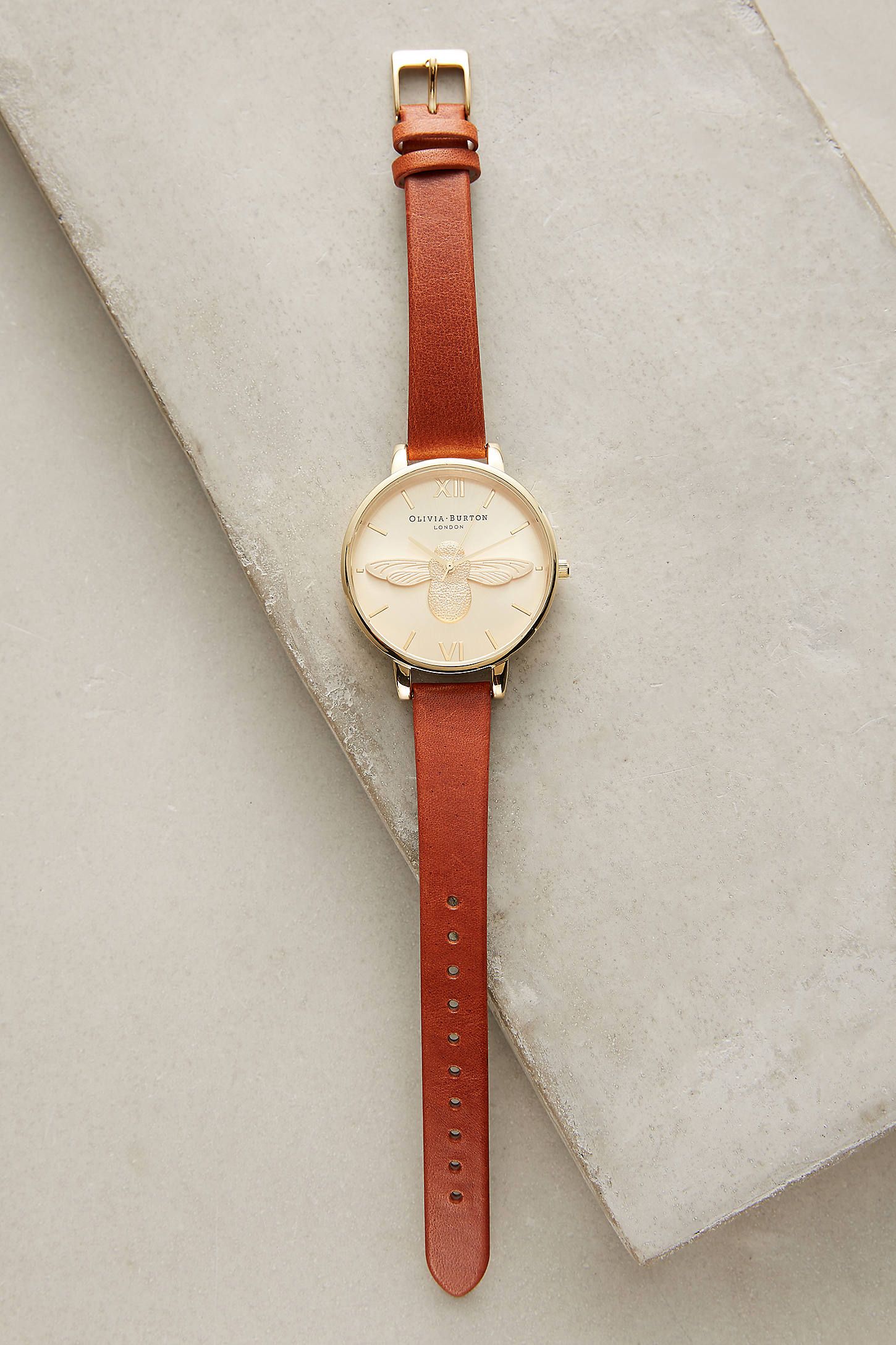 Queen Bee Leather Watch | Anthropologie (US)