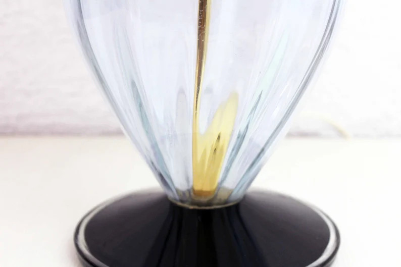 Murano glass table lamp 70s | Etsy (US)