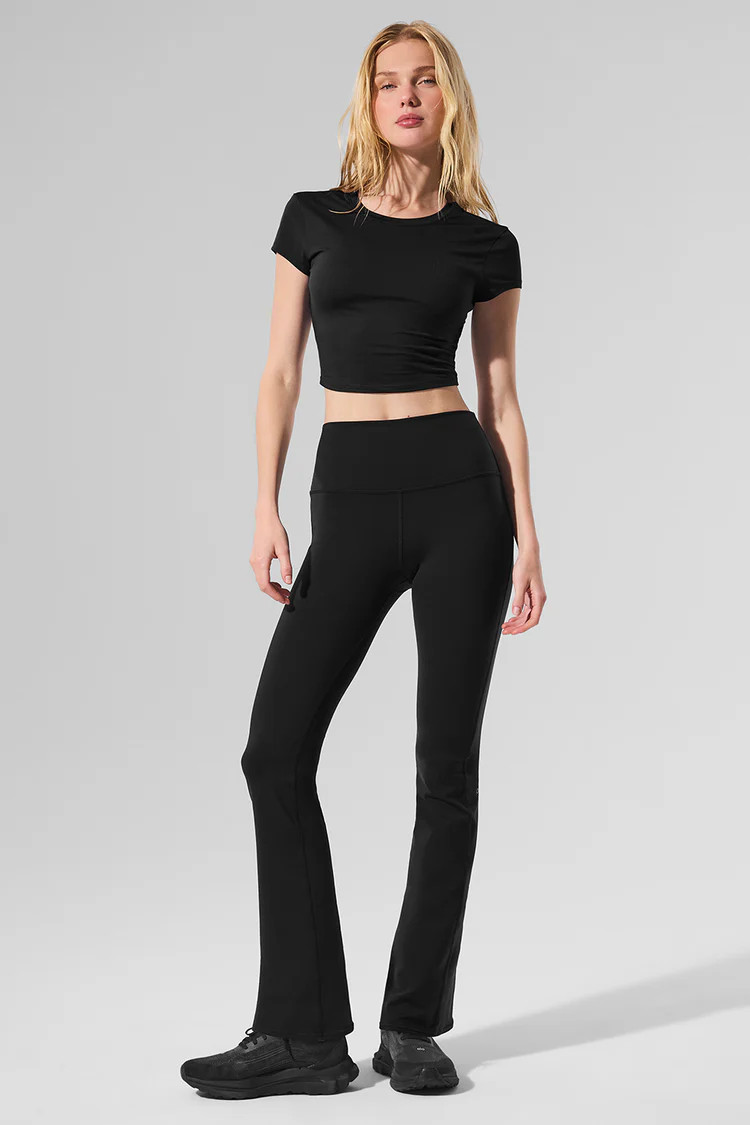 Airbrush High-Waist 7/8 Bootcut Legging - Light Cocoa | Alo Yoga (US)
