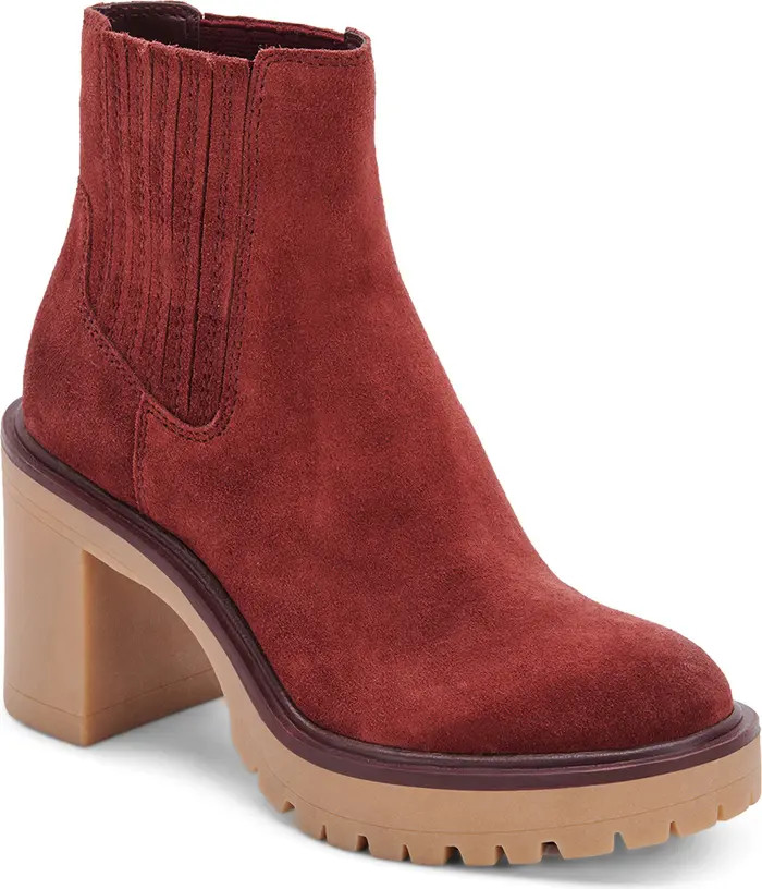 Caster H2O Waterproof Lug Sole Platform Bootie - Wide Width Available (Women) | Nordstrom Rack