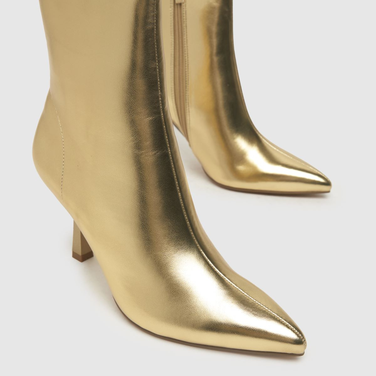 Womens Gold schuh Bethan Stiletto Boots | schuh | Schuh