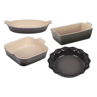 Le Creuset Heritage Stoneware 4 Piece Bakeware Set | Wayfair North America