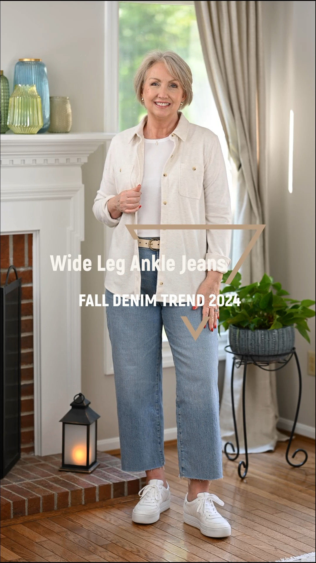 Wide leg ankle jeans for fall 2024👖

#LTKStyleTip #LTKSeasonal #LTKOver40