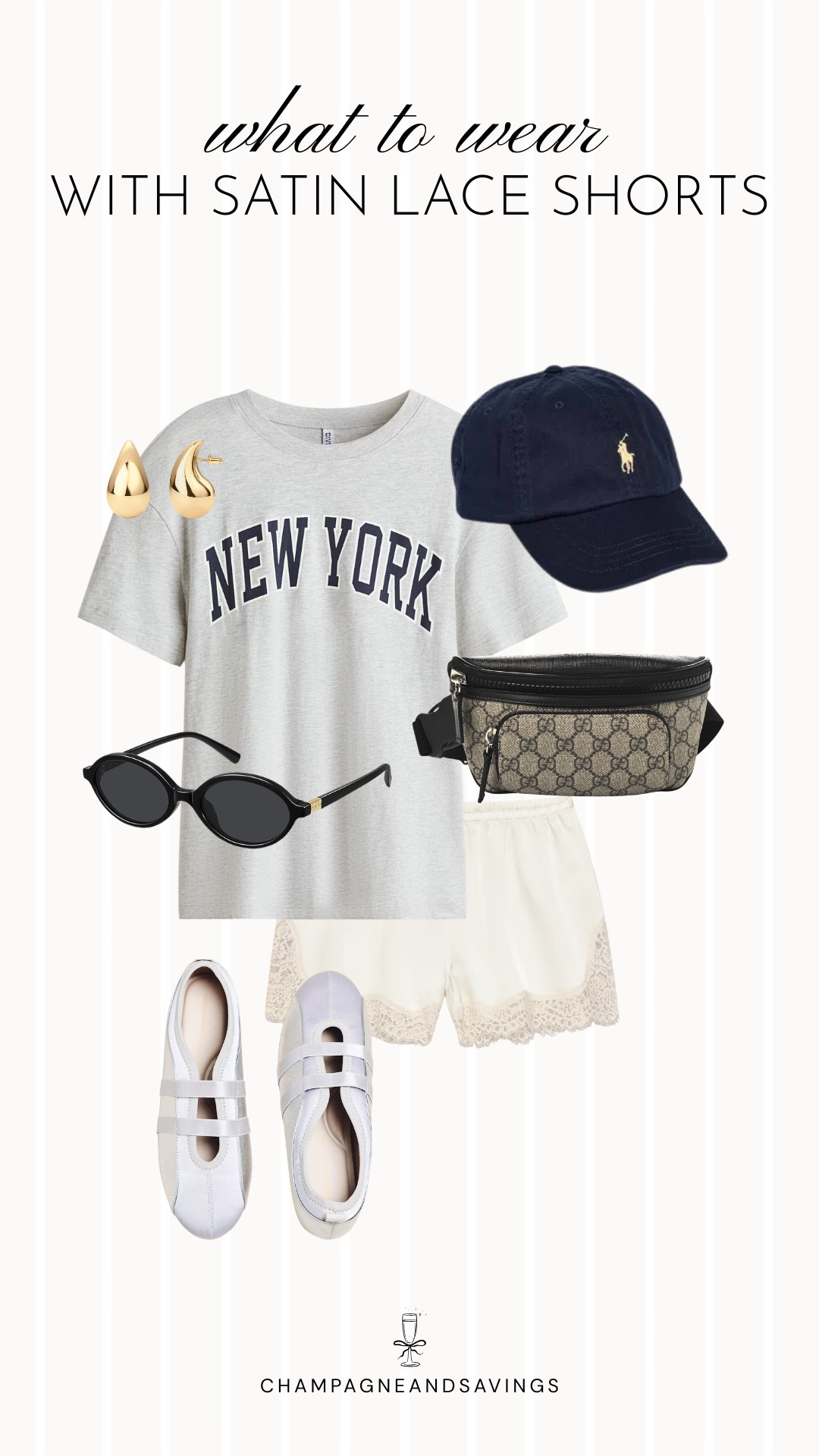 Lace satin shorts outfitts

#LTKootd