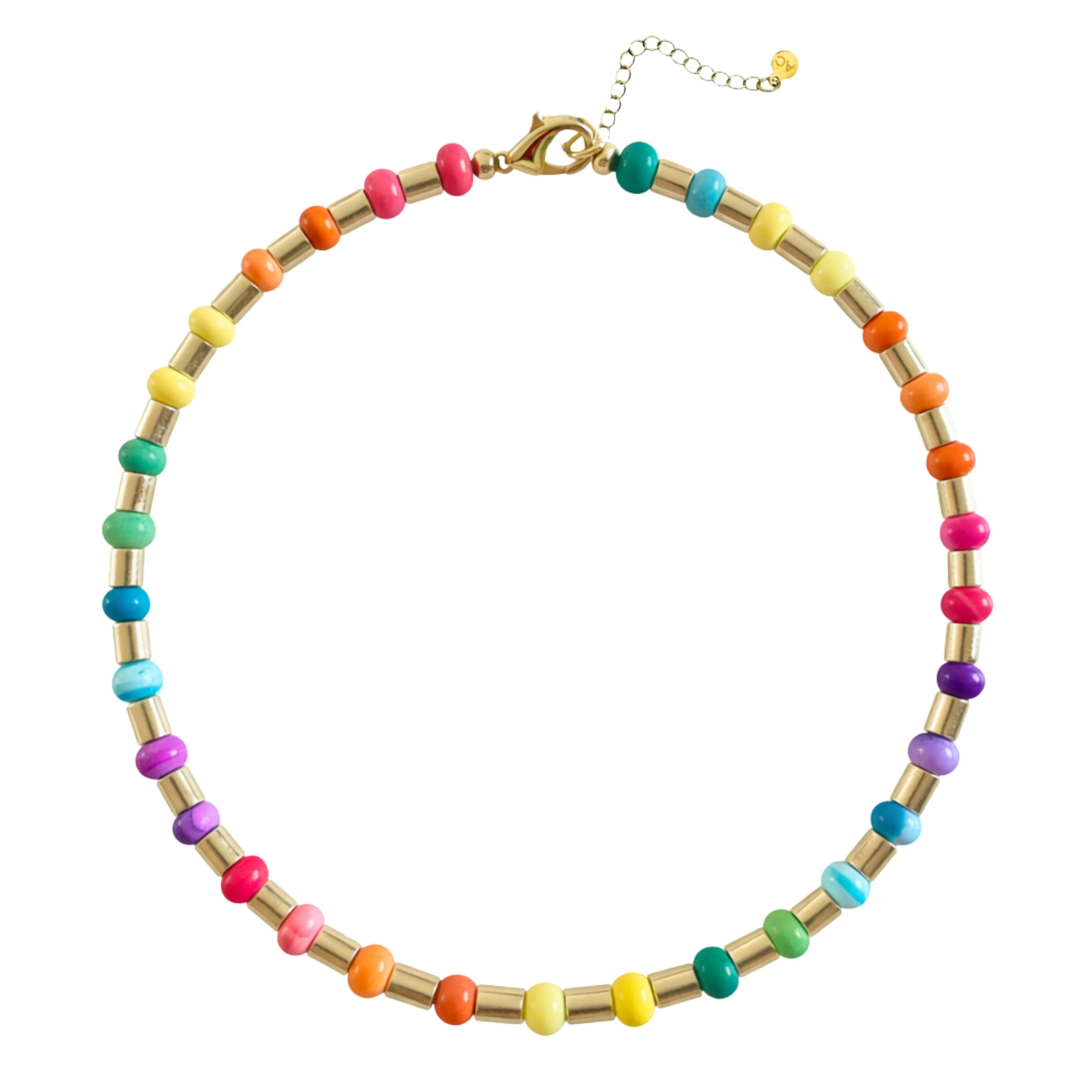Golden Collar - Rainbow | Accessory Concierge