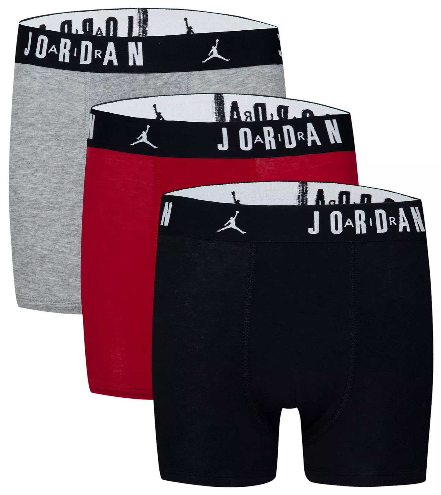 Jordan Boys' Flight Cotton Boxer Briefs - 3 Pack | DICK'S Sporting Goods