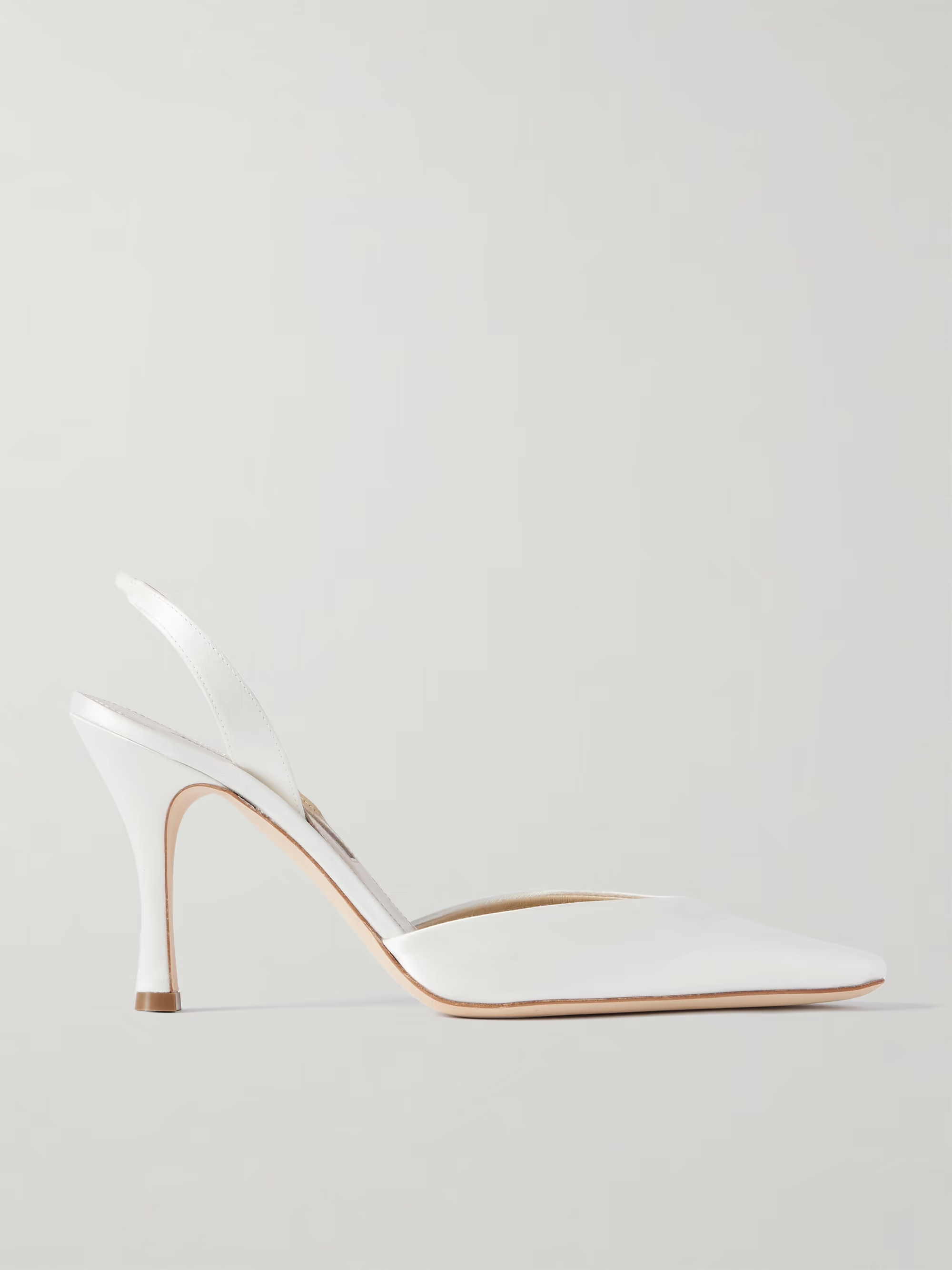Hannah satin slingback pumps | NET-A-PORTER (US)