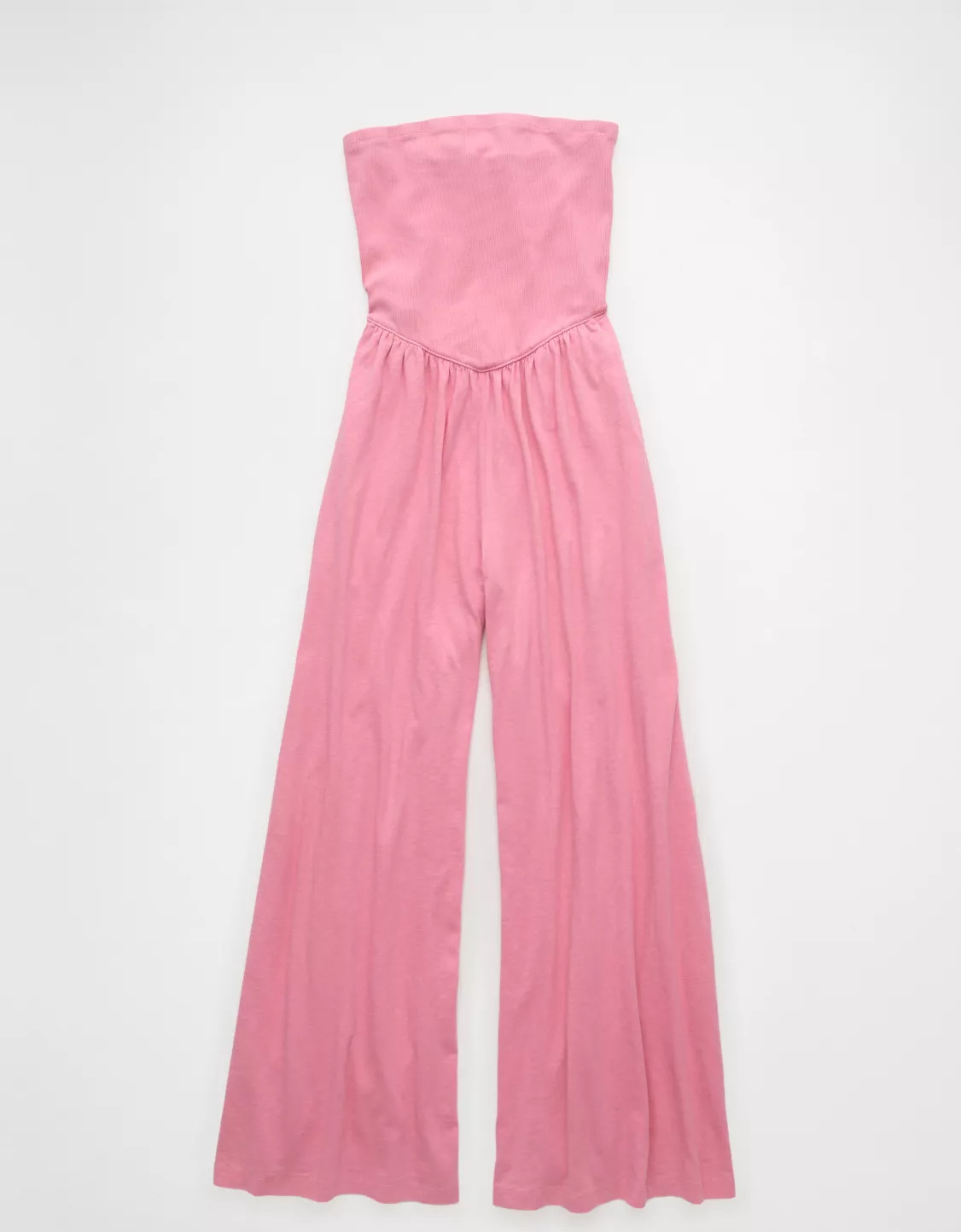 AE Sunchaser V-Waist Flared Leg Jumpsuit | American Eagle Outfitters (US & CA)