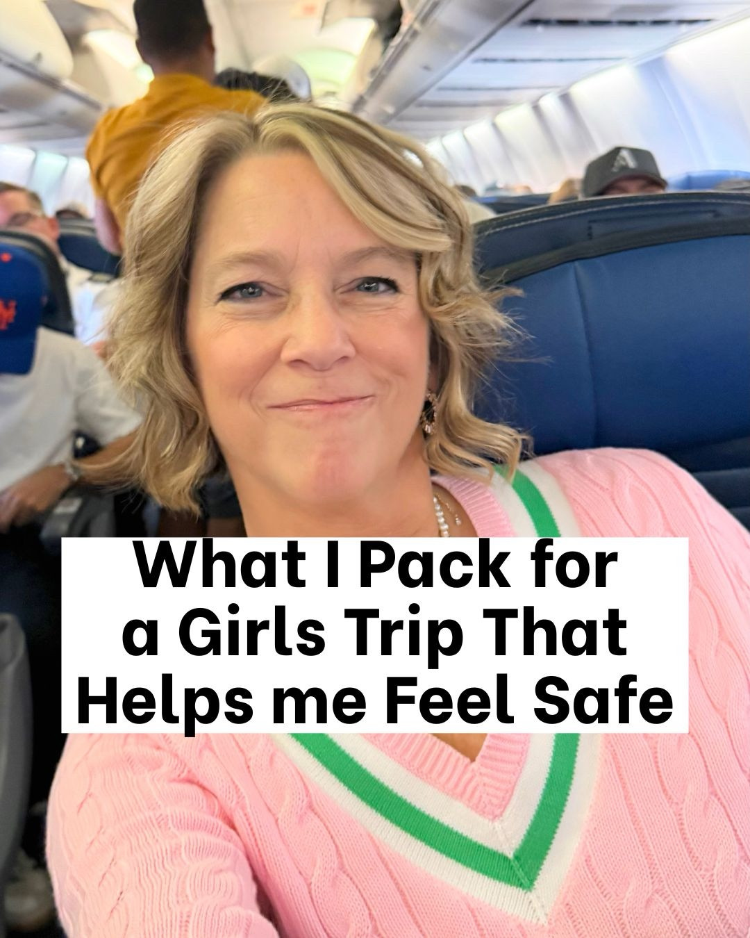 ✈️ Travel Tips to Stay Safe: Type SAFE for linkage 🏝️
Pack a tracker in your handbag or wallet that looks like a card.
Attach a safety light for your zipper or crossbody bag.
Connect zippers if leaving a really crowded airport to slow down a pickpocket from access to that part of your bag. 
Tip: If you must walk with your phone, hold it close and stay very observant to those around you and your friends.
Tip: Keep the resort address in the notes app in case for any time you will be away from it.
In Uber cars you only need one card to pay for things. I protect my identity by putting my cards in an RFID blocking sleeve for that safety.
👨‍✈️ I’m a Houston pilot wife sharing tips to help you “travel the globe without a worry in the world” on YTube and IG.
#safetytips #traveltips #tourismus 
woman over 50, travel safety, solo travel 

#LTKTravel #LTKOver40