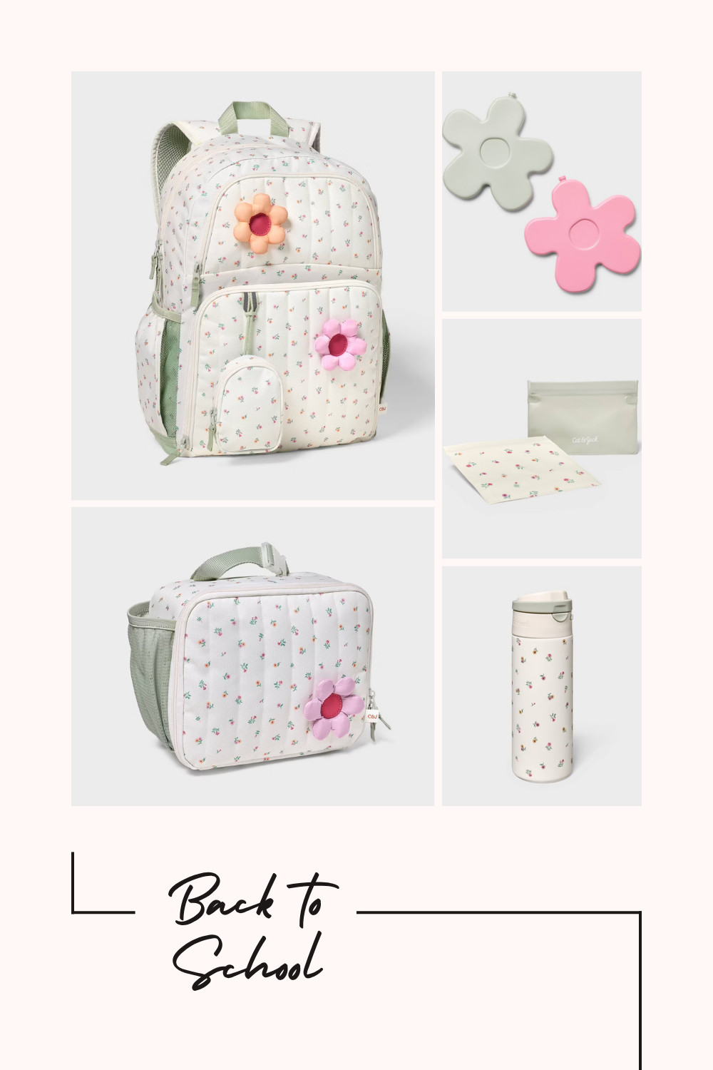 Back to school shopping is just around the corner! This girls floral backpack with matching lunchbox and accessories is too cute! Affordable too. Bookbag and lunchbox are easy to wash! 

Back to school, school supplies, girls backpack, girls bookbag, floral book bag, target back to school, target school supplies, target bookbag 

 #LTKmomlife #LTKSeasonal #LTKKids