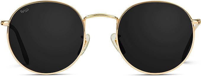 WearMe Pro - Reflective Lens Round Trendy Sunglasses | Amazon (US)