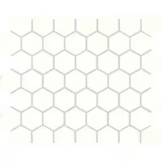 Daltile Restore Bright White 10 in. x 12 in. Matte Ceramic Hexagon Mosaic Tile (9.72 sq. ft./case... | The Home Depot