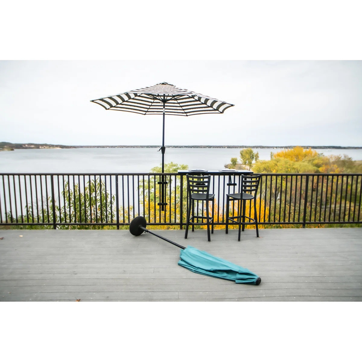 Floriston Steel Mounted Umbrella Base | Wayfair North America