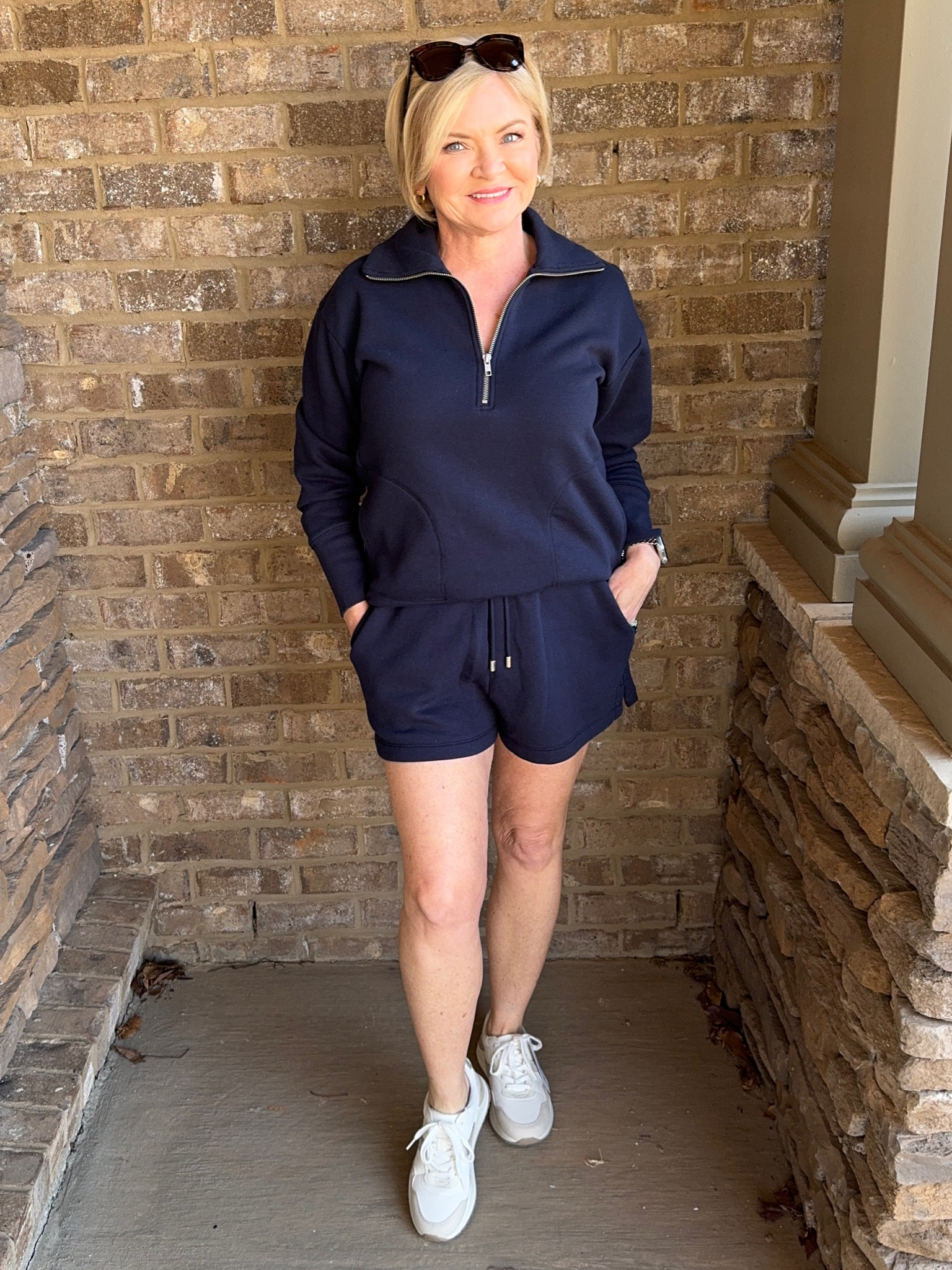 Wearing small top, medium shorts

Matching set
Loungewear
Casual
Spring 
Petite
Over 50


#LTKstyletip #LTKfindsunder50 #LTKover40