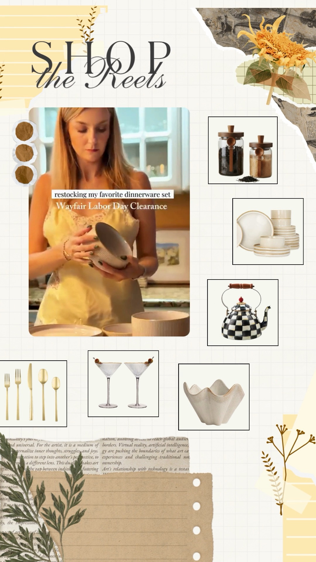Just restocked my favorite dinnerware set just in time for the @Wayfair 🤎 If you’re going for that cozy, neutral kitchen aesthetic, I would honestly start with these. So simple, but they make the whole kitchen feel more put together. #Wayfair #WayfairPartner #NeutralKitchen #KitchenDecor #CozyKitchen #FallHomeDecor #TableSetting #KitchenInspo

#LTKHome #LTKdayinmylife #LTKfoodie