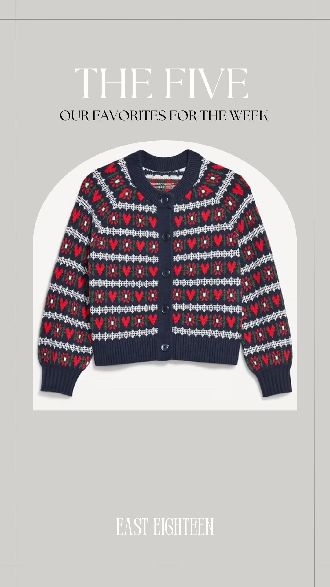 Five Favorites for the week ♥️
We both love this cute heart day inspired cardigan from Old Navy. 

#LTKValentine #LTKSaleAlert #LTKSeasonal