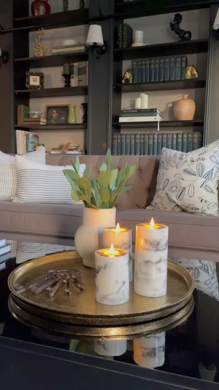 Flameless candles and candlesticks to cozy up the home during these Winter months! Living room, coffee table styling, shelf styling, neutral decor, budget decorating, Target and Amazon finds

#LTKstyletip #LTKFind #LTKhome