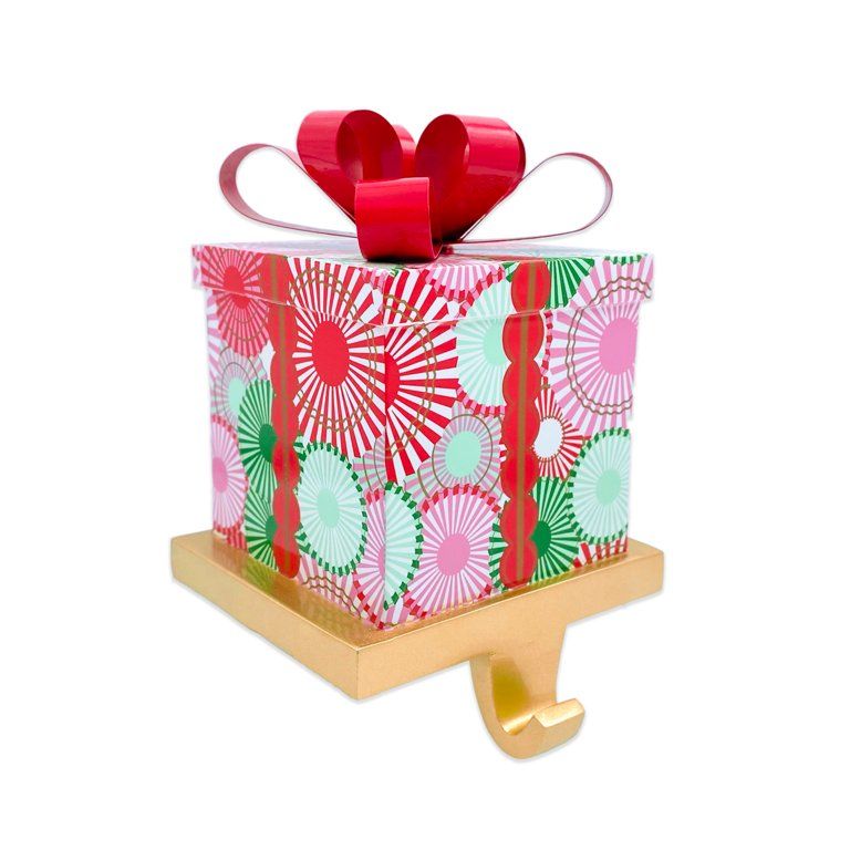 Packed Party Red Bow Present Stocking Holder, 6.5" - Walmart.com | Walmart (US)